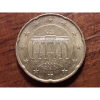20 евроцентов 2002 Германия (G)