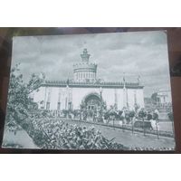 1955 год Москва ВСХВ Павильон Украины