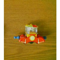 Вагон-прицеп поп-корн (Веселые паровозики из Чаггингтона CHUGGINGTON LC54024) серии Die-Cast и маленький веселый паровозик зелёного цвета Генри Henry (Томас и его друзья Thomas and Friends) Цена за шт