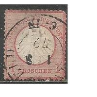 Германия(Рейх). Малый орёл. 1872г. Mi#4.