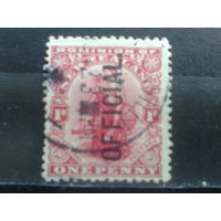 Новая Зеландия,1910. Стандарт, надпечатка на 1d