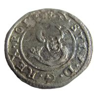 Шеляг литовский 1583 Вильно Стэфан Баторий