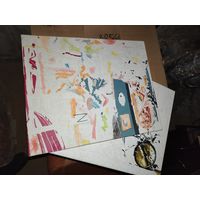 Подрамник с полотном б/у для написания картин 40х50