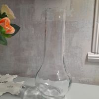 Колба, стекло , плафон на лампу. Большая,выс.245см, 19в.