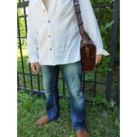 Дорожная сумка .кожа.