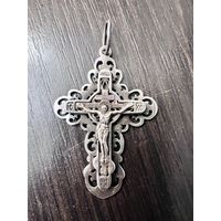Большой крест серебро 925 с рубля
