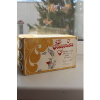 Шикарная коробка винтажная от электробигудей  СССР "Надейка"