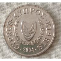 Кипр. 2 цента 2004 года.