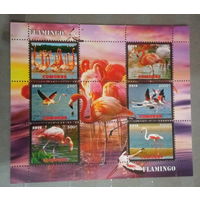 СЕРИЯ Блоков птицы   фауна  MNH