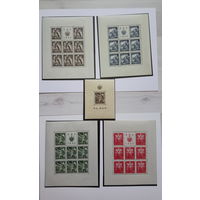 Марки. Хорватия. Рейх. Война.1944 год.