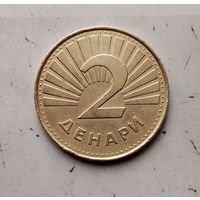 2 денара 1993 года Северная Македония. Республика Македония.