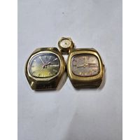 Часы позолота