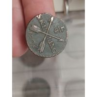 1/4 скилинга швеция 1808