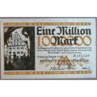 Германия 1 миллион, 1000000 марок 1923 г Лейпциг (Leipzig) 3083.b., XF