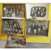 Фото большие групповые, 1940-1950-е гг. 10*15 см и больше. Цена за единицу