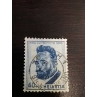 Швейцария 1953 Хэдлер автопортрет