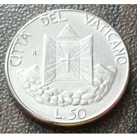 Ватикан 50 лир, 1990    ( 1-3-2 )