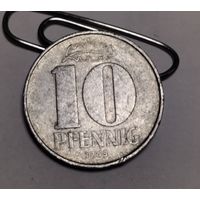 ГДР. 10 пфенниг 1968