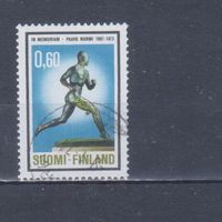 [908] Финляндия 1973. Спорт.Легкая атлетика. Одиночный выпуск. Гашеная марка.