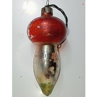 Ёлочная игрушка - Гриб , СССР .