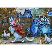 Открытка чистая 10х15 см. Художница Рина Зенюк ( 2016год )