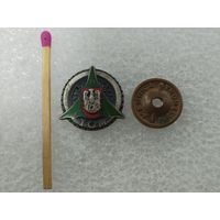 Знак-фрачник ПНР. Лига национальной обороны. тяжёлый, винт