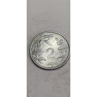 Индия 2 рупе 2013