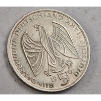 5 марок серебро Германия
