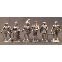 Статуэтки Императоры и императрица Оловянный сплав