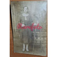 1920-е Открыточный формат девушка ретро типажи студийное фото