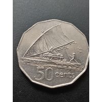 Фиджи 50 центов 1996 г.