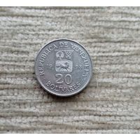 Werty71 Венесуэла 20 боливаров 1998