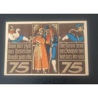 Нотгельд 75 пфеннигов