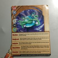 Карта ворот Bakugan Gate Card "Blue Drain" (Синий дренаж) из серии "New Vestroia". Американская версия