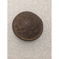 Пуговица орёл жёлтое