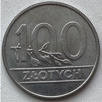 Польша 100 злотых 1990 г.