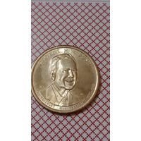 США 1 доллар 2020 D Джордж Буш 41 президент