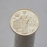 Монако 10 сантимов 1979