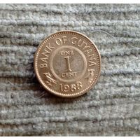 Werty71 Гайана 1 цент 1988
