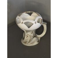 Кисловодский фарфор. Подсвечник. Авторская подпись