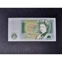 1 фунт 1981-1984 года. Великобритания. UNC. Распродажа.