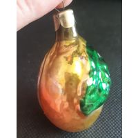 Игрушка ёлочная ФруктА, стекло. СССР