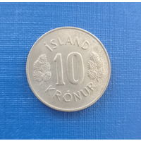 Исландия 10 крон 1980 год