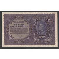 Польша 1000 марок 1919 года. Серия II F. Тип P-29(2). Состояние UNC-