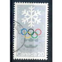 Канада - 1976г. - Зимние Олимпийские игры - 1 марка - полная серия, гашёная с клеем [Mi 620]. #3-WB-86-A-2