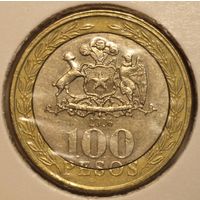 Чили 100 песо 2006 год