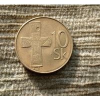 Werty71 Словакия 10 крон 1993