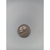 ИСПАНИЯ 25 сантимов 1925 год