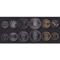 Австралия набор 6 монет 2024 Карл III UNC