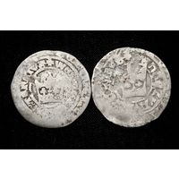 2 пражских гроша 15 века, Чехия. Одним лотом!